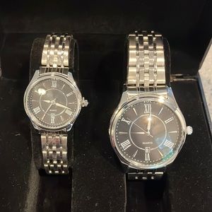 HARRAHS RESORT QUARTZ HIS AND HERS WRIST WATCHES NEW IN BOX